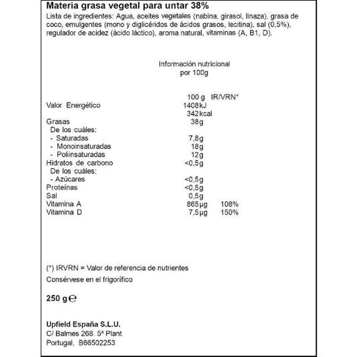 MARGARINA LIGERESA TRRNA 250 GR