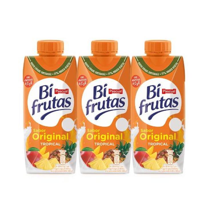 BIFRUTAS TROPICAL 3X330ML PASCUAL PACK 990 ML