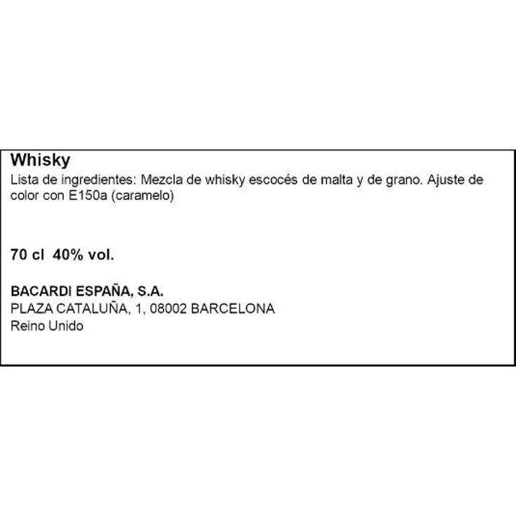 WHISKY 40º W.LAWSON S BTLLA 70 CL