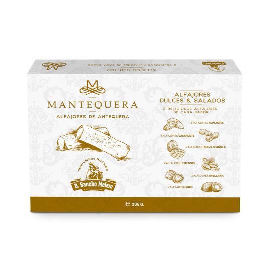 ALFAJORES DULCES Y SALADOS PQTE 285 GR