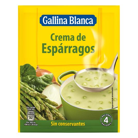 SOPA CREMA DE ESPARRAGOS G.BLANCA SOBRE 70 GR