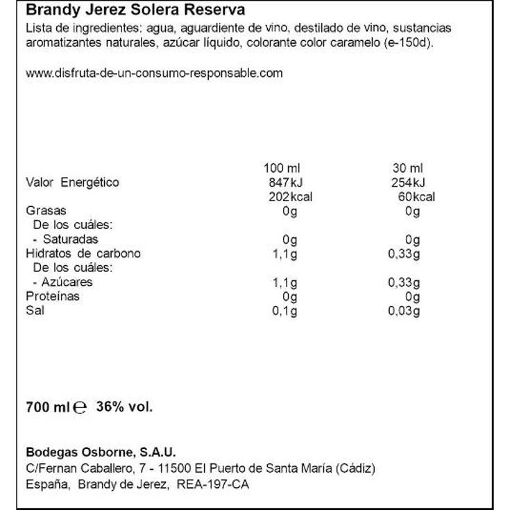 BRANDY 36º MAGNO BTLLA 70 CL