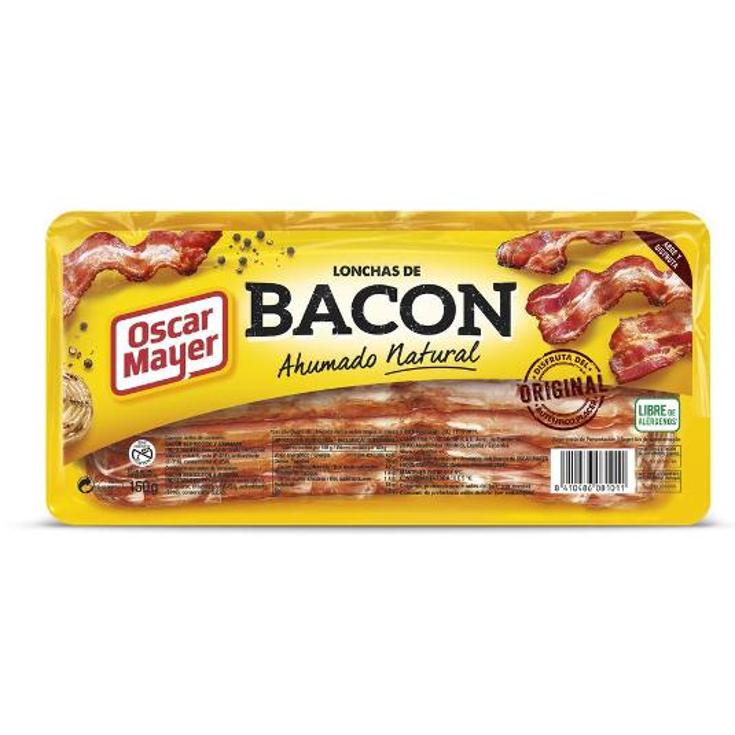 BACON LONCHAS OSCAR MAYER PACK 150 GR