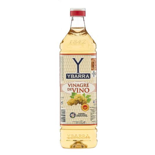 VINAGRE DE VINO BLANCO YBARRA PET 1 LT