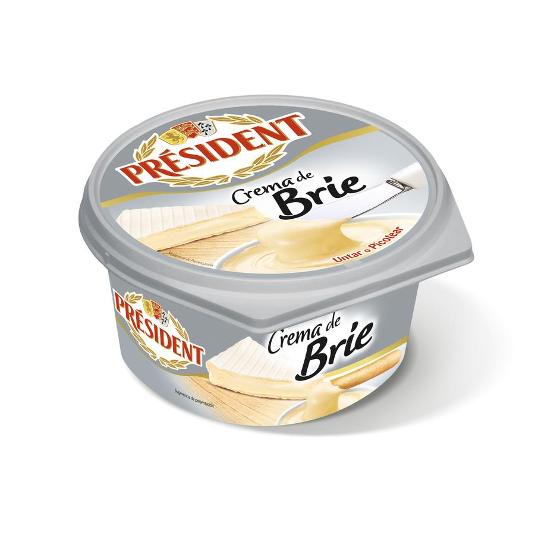 CREMA DE QUESO BRIE PRESIDENT TRRNA 125 GR