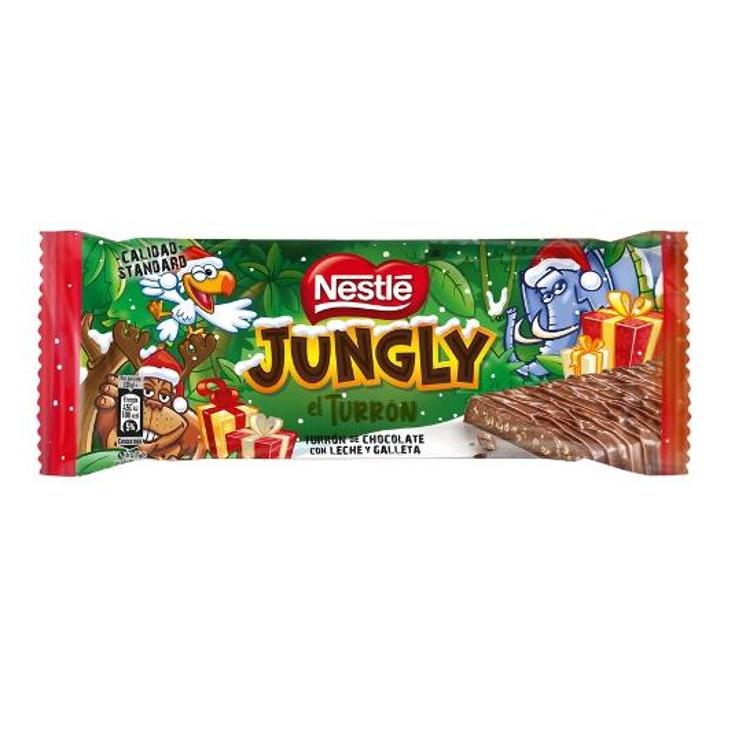 TURRON CHOCOLATE CRUJ.JUNGLY NESTLE PTLLA 232 GR
