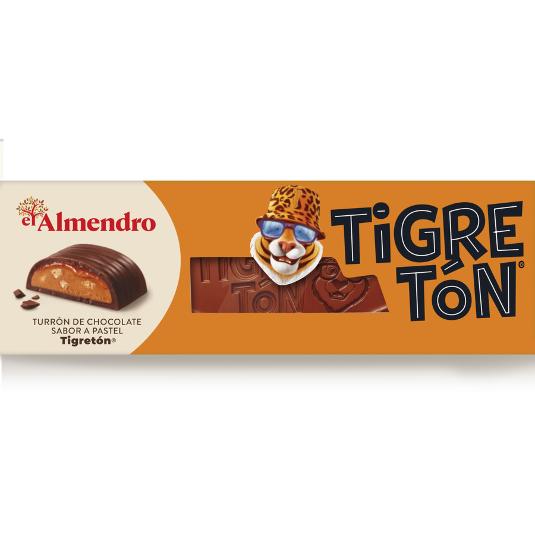 TURRON CHOC. TIGRETON EL ALMENDRO PTLLA 147 GR