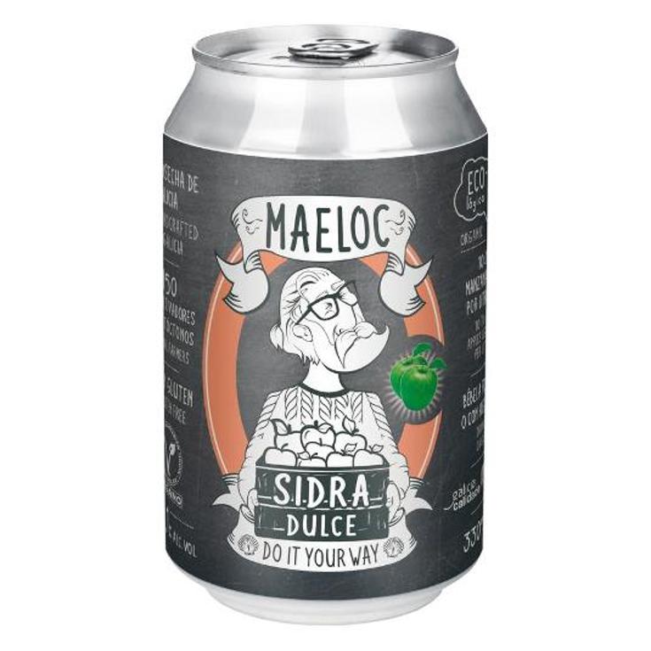 SIDRA DULCE ECOLOGICA 4,5º MAELOC LATA 33 CL