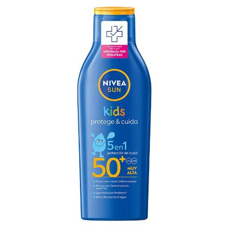 LOCION SOLAR NIÑOS F/50+ PROTEG NIVEA BTLLA 200 ML