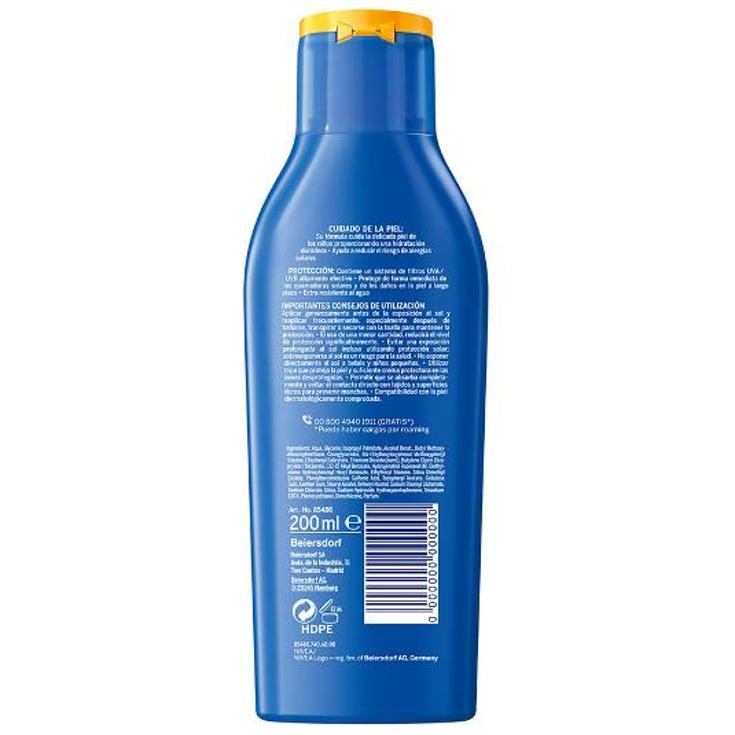 LOCION SOLAR NIÑOS F/50+ PROTEG NIVEA BTLLA 200 ML