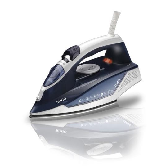 PLANCHA VAPOR 2200W SOGO UNIDAD UD