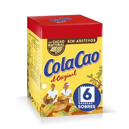 CACAO SOLULBE SOBRES 6X18G. COLA CAO CAJA 108 GR