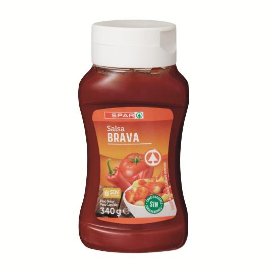 SALSA BRAVA SPAR PET 340 GR