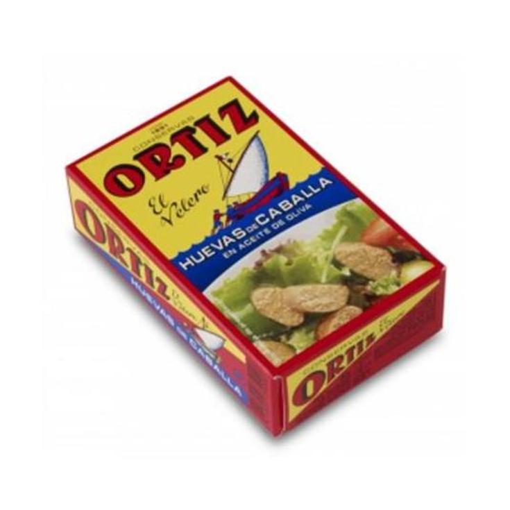 HUEVAS CABALLA ACEITE OLIVA ORTIZ LATA 80 GR