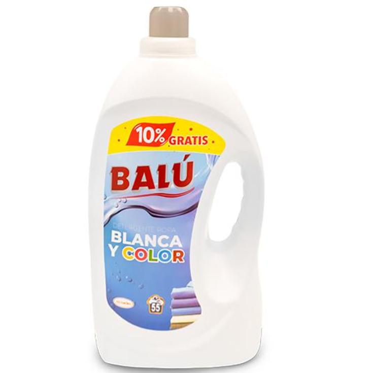 DETERG.LIQUIDO BLANCO/COLOR 55L BALU BTLLA 55 LA