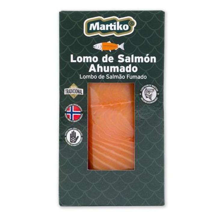 LOMO DE SALMON AHUMADO MARTIKO PACK 150 GR