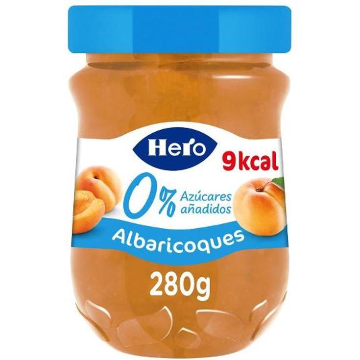 CONFITURA ALBARICOQUE 0% AZ.AÑ. HERO FRASCO 280 GR