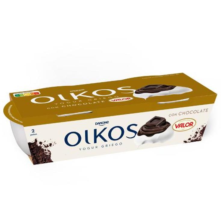 YOGUR GRIEGO OIKOS CHOCO.VALOR DANONE PACK 200 GR