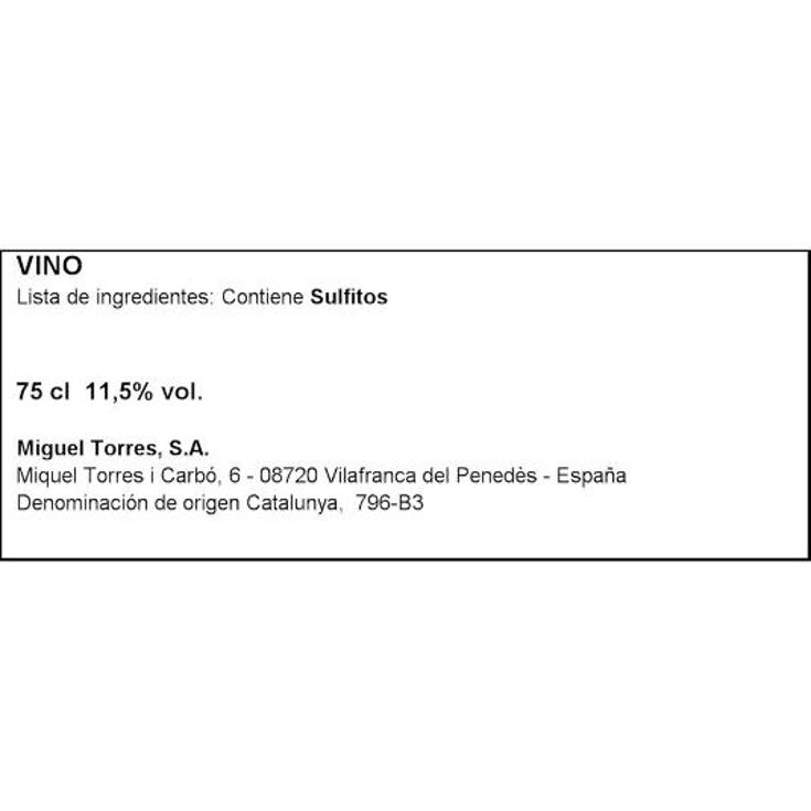 VINO BLANCO PENEDES 11,5º VIÑA SOL BTLLA 75 CL