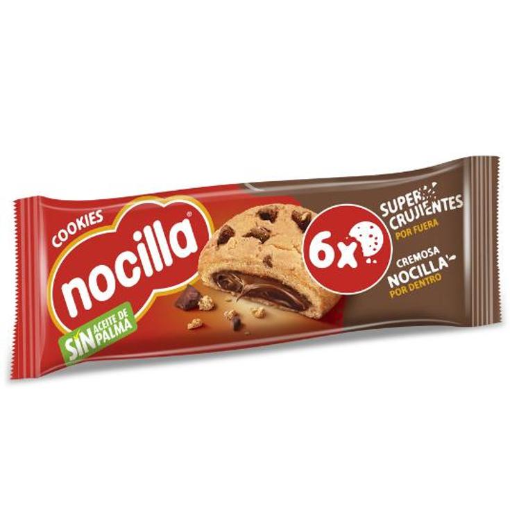 GALLETA COOKIES RELL.CHOCOLATE NOCILLA PQTE 120 GR