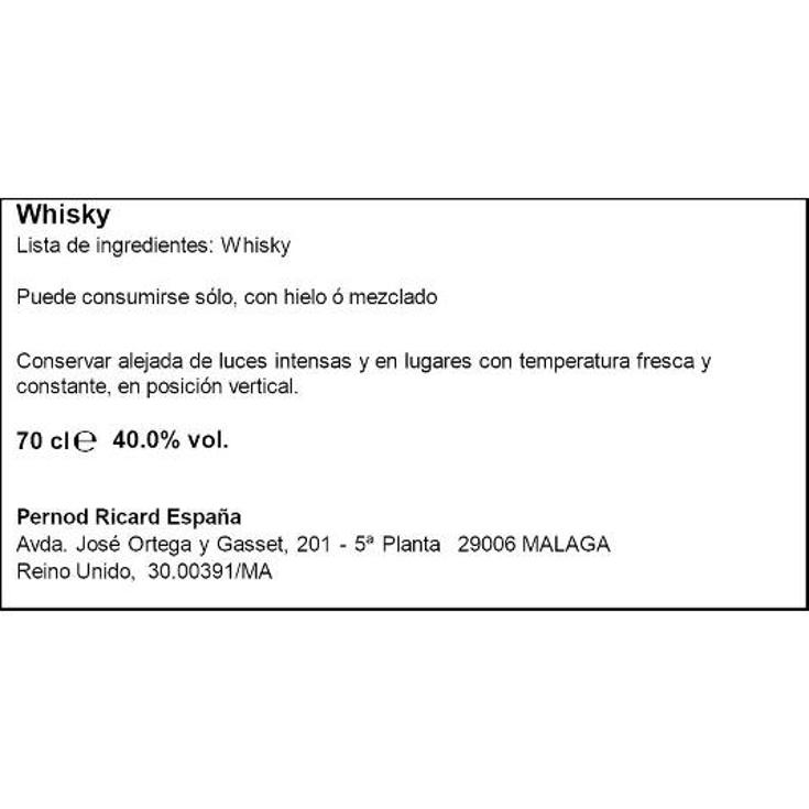 WHISKY 40º BALLANTINES BTLLA 70 CL