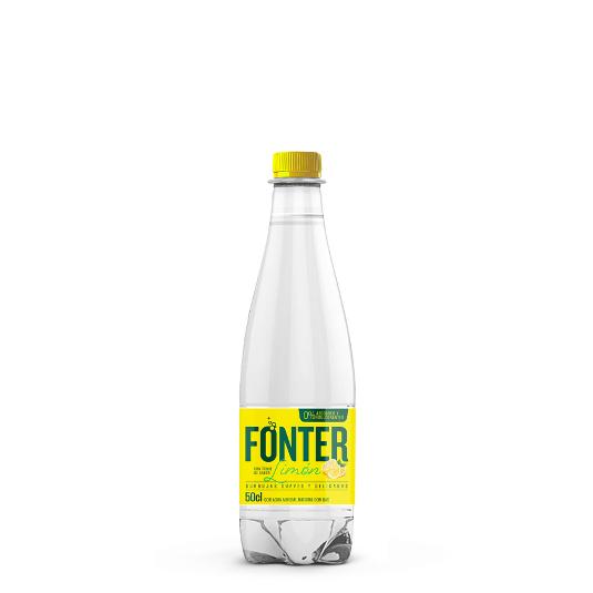 AGUA MINERAL CON GAS LIMON FONTER PET 50 CL