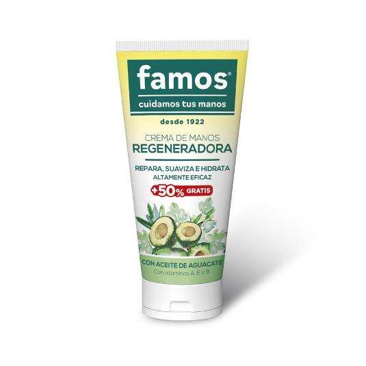 CREMA MANOS REGENERADORA.+50% FAMOS TUBO 75 ML