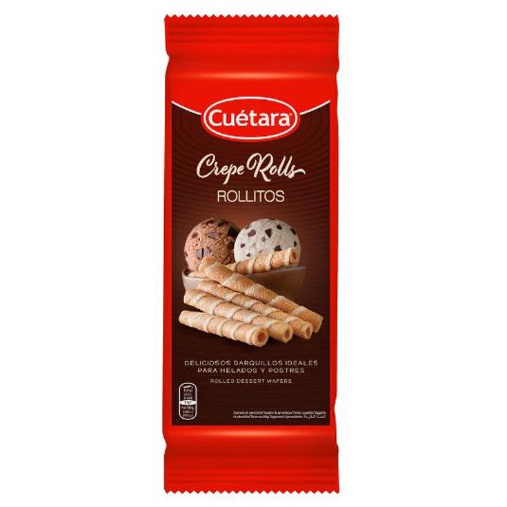 GALLETAS ROLLITOS CUETARA PQTE 225 GR