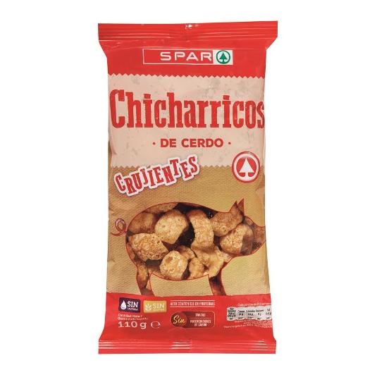 CORTEZA CERD TOCIN CHICHARRICOS SPAR BOLSA 110 GR