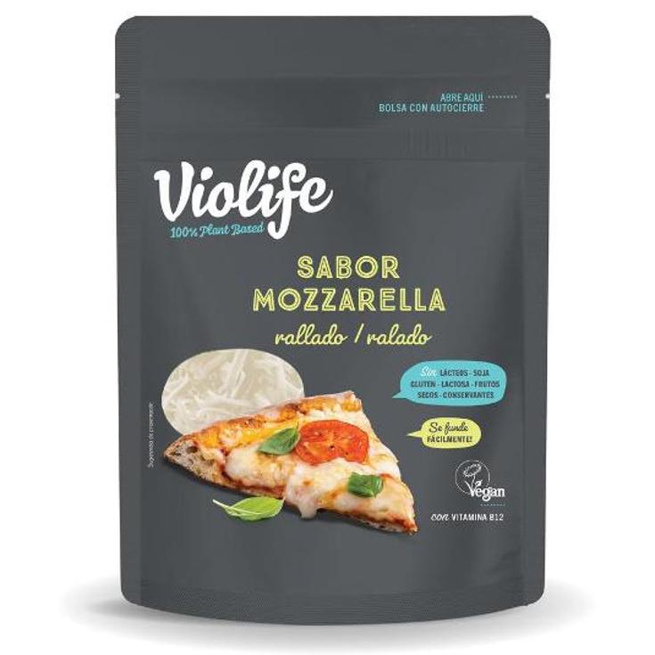 RALLADO SABOR MOZZARELLA VEGANO VIOLIFE BOLSA 200 GR