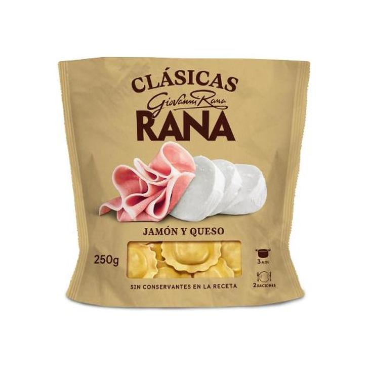 PASTA REFRI RELLENA JAMON QUESO RANA UNIDAD 250 GR