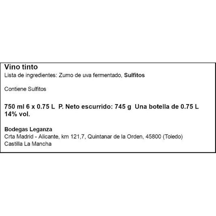 VINO TINTO BLEND 14º MALAMIGO BTLLA 75 CL