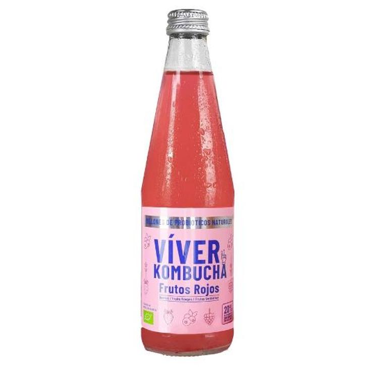 KOMBUCHA FRUTOS ROJOS VIVER KOMBUC BTLLA 330 ML