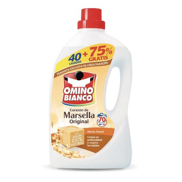 DETERGENTE LIQUIDO 40+30 OMINO BIANCO PACK 70 LA