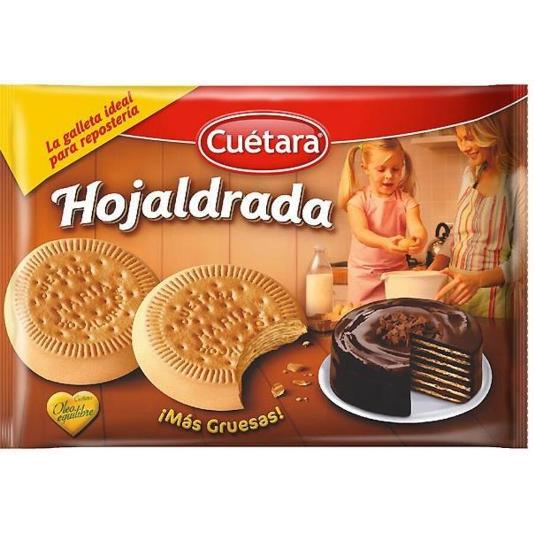 GALLETAS MARIA HOJALD. CUETARA CAJA 600 GR