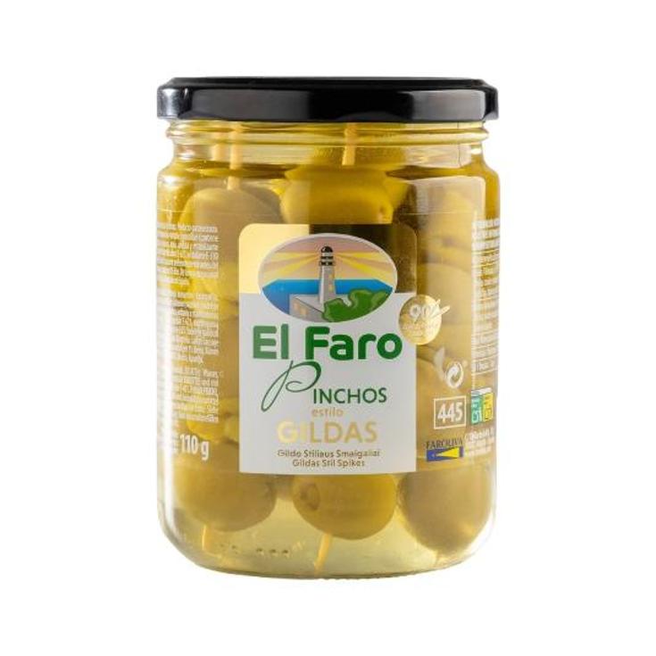 PINCHOS ESTILO GILDA EL FARO FRASCO 130 GR