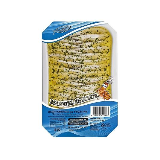 BOQUERON VINAGRE AJO PEREJIL MANUEL CLARO BDJA 110 GR