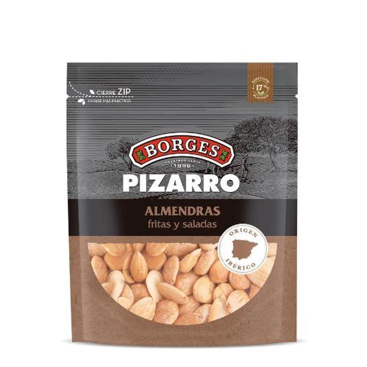 ALMENDRA FRITA SALADA PIZARRO BORGES BOLSA 130 GR