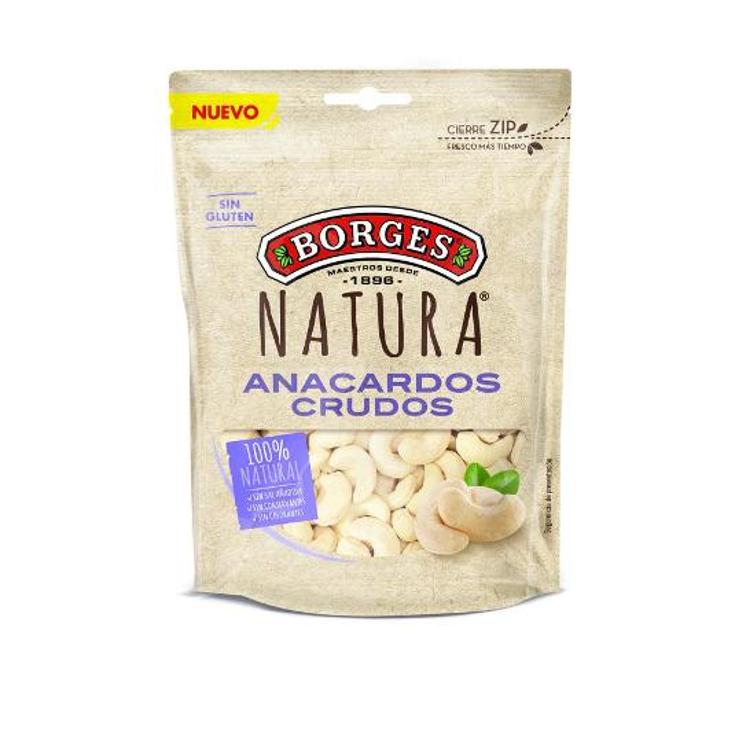 ANACARDOS NATURAL REP/CRUDO BORGES BOLSA 120 GR