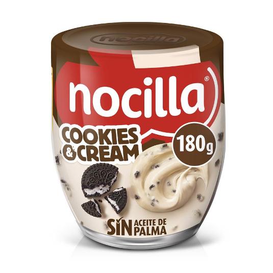 CREMA CACAO COOKIES CREAM NOCILLA VASO 180 GR