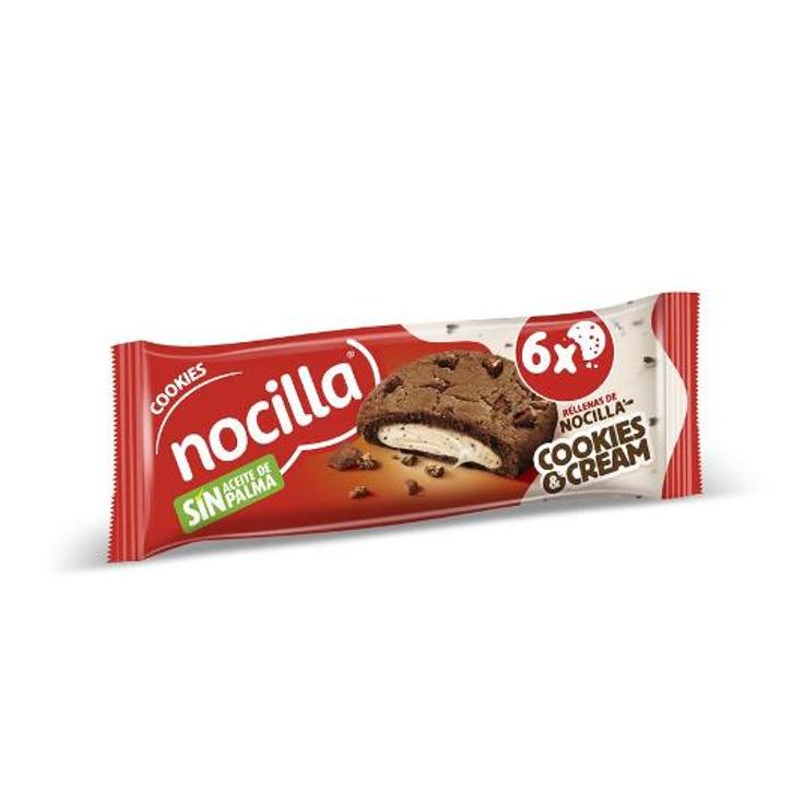 GALLETAS COOKIES CREAM NOCILLA PQTE 120 GR