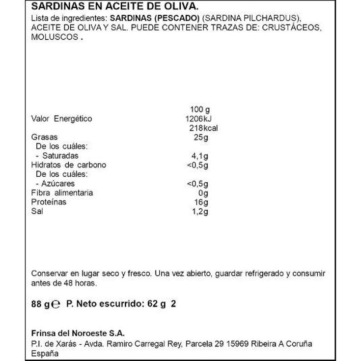 SARDINILLAS ACEITE OLIVA X2 SPAR PACK 130 GR