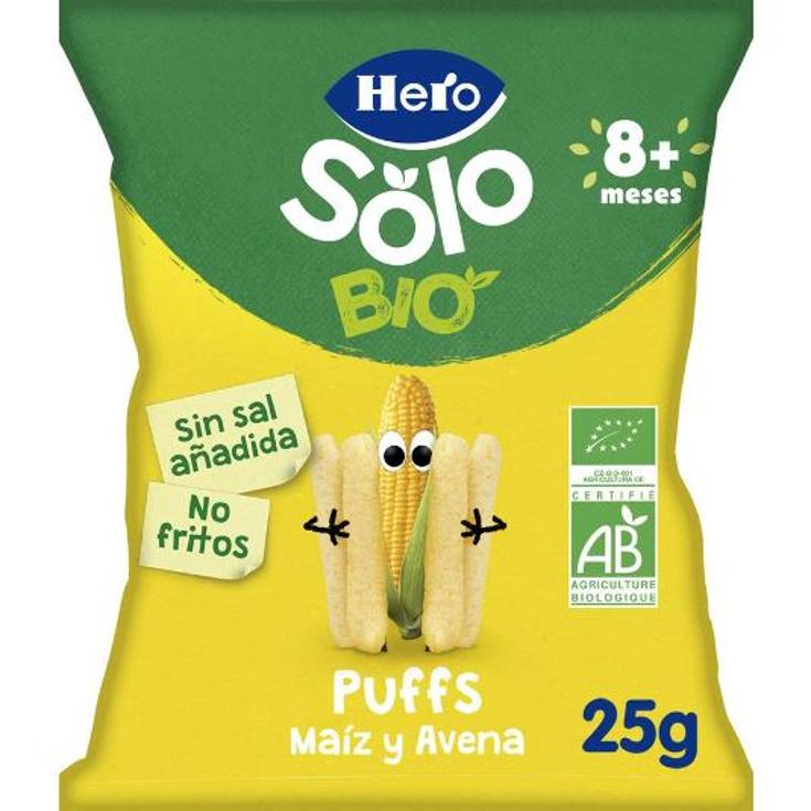 SNACK BABY ECO MAIZ Y AVENA HERO BOLSA 25 GR