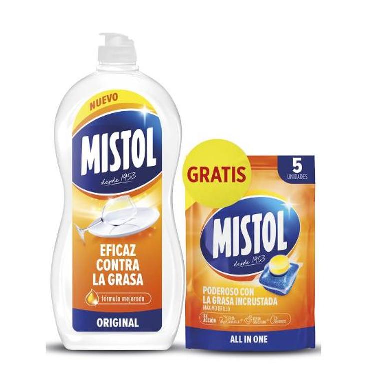 LAVAVAJILLAS ORIGINAL MISTOL BTLLA 900 ML