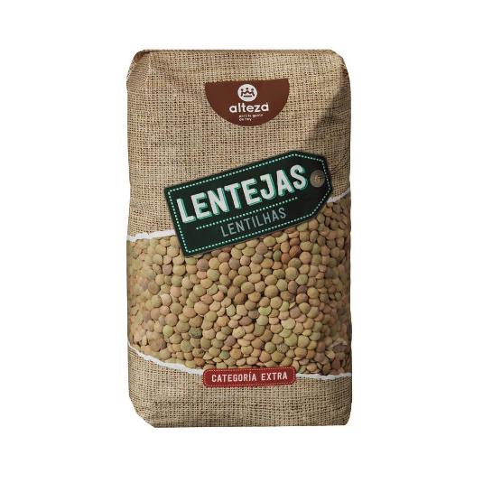 LENTEJAS SPAR PQTE 500 GR