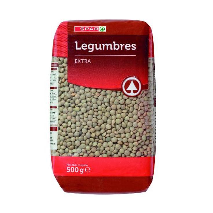 LENTEJAS PARDINA SPAR PQTE 500 GR