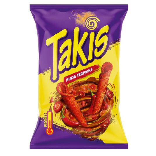 SNACK NINJA TERIYAKI TAKIS BOLSA 90 GR