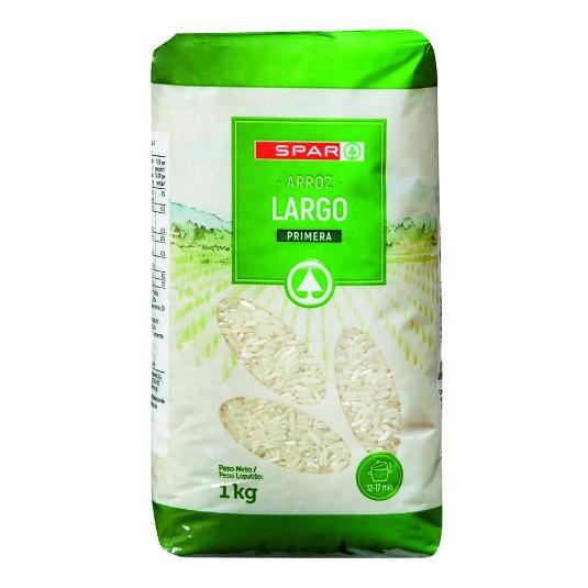 ARROZ LARGO SPAR PQTE 1 KG