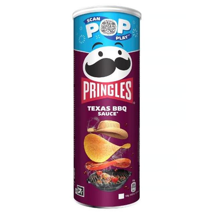 SNACK TEXAS BARBACOA PRINGLES BOTE 165 GR