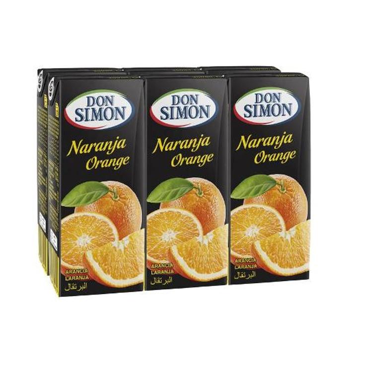 ZUMO MINI NARANJA 6X200 ML DON SIMON PACK 1200 ML